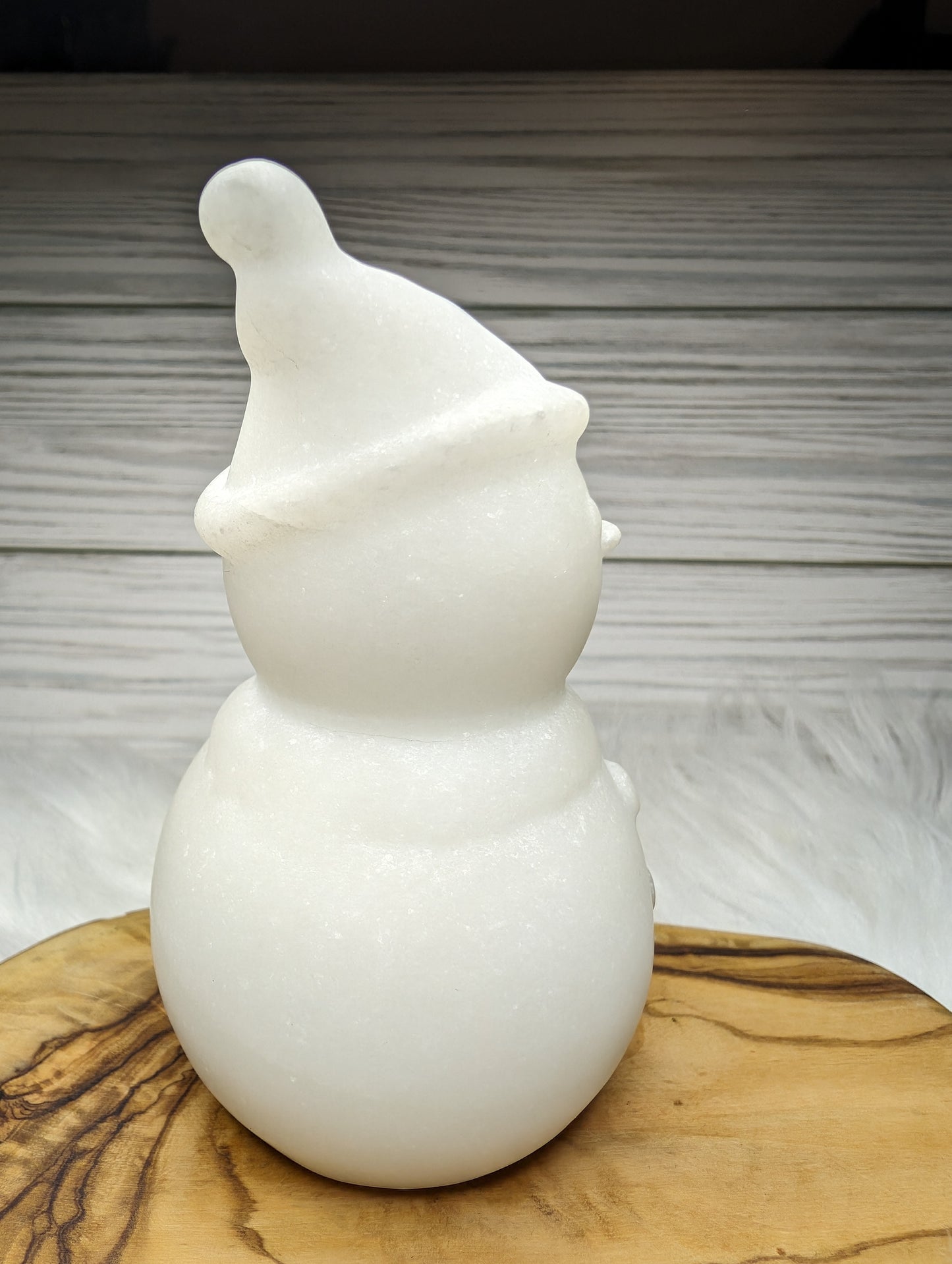 White Jade Snowman
