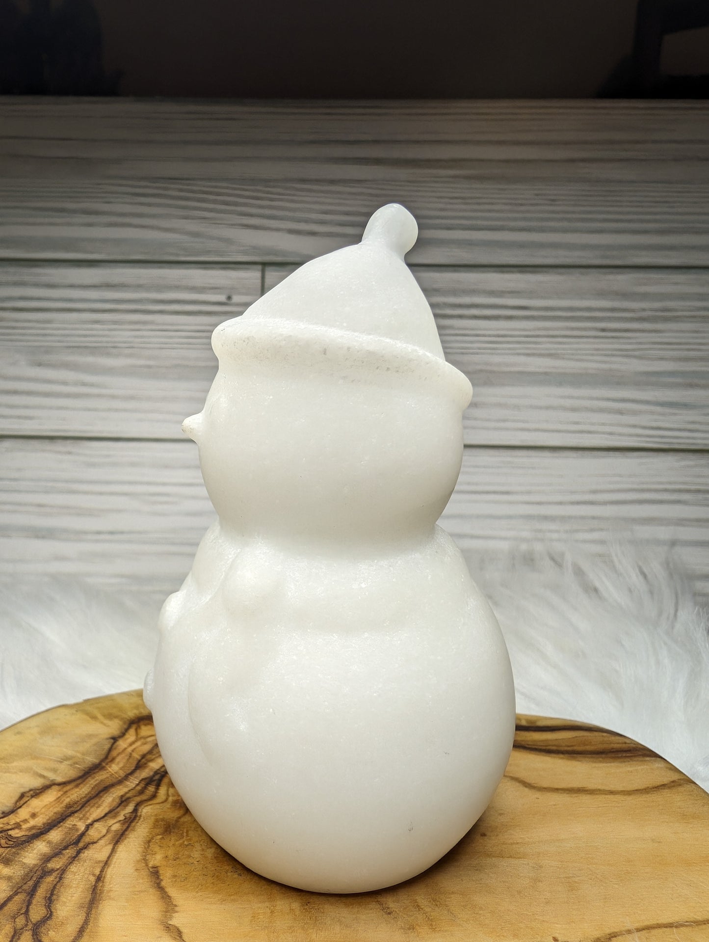 White Jade Snowman
