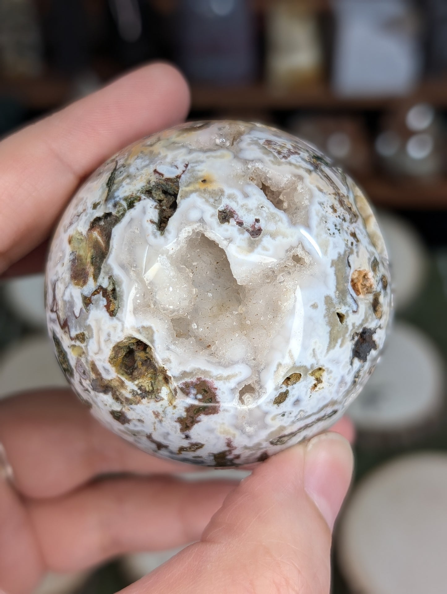 Ocean Jasper Sphere (X59)
