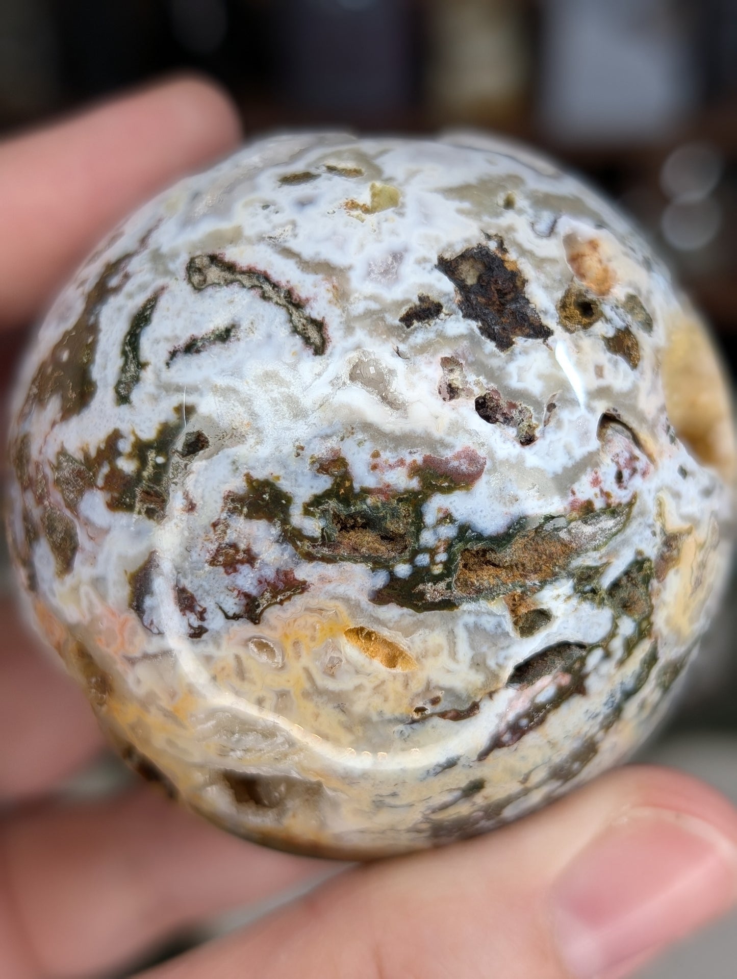 Ocean Jasper Sphere (X59)