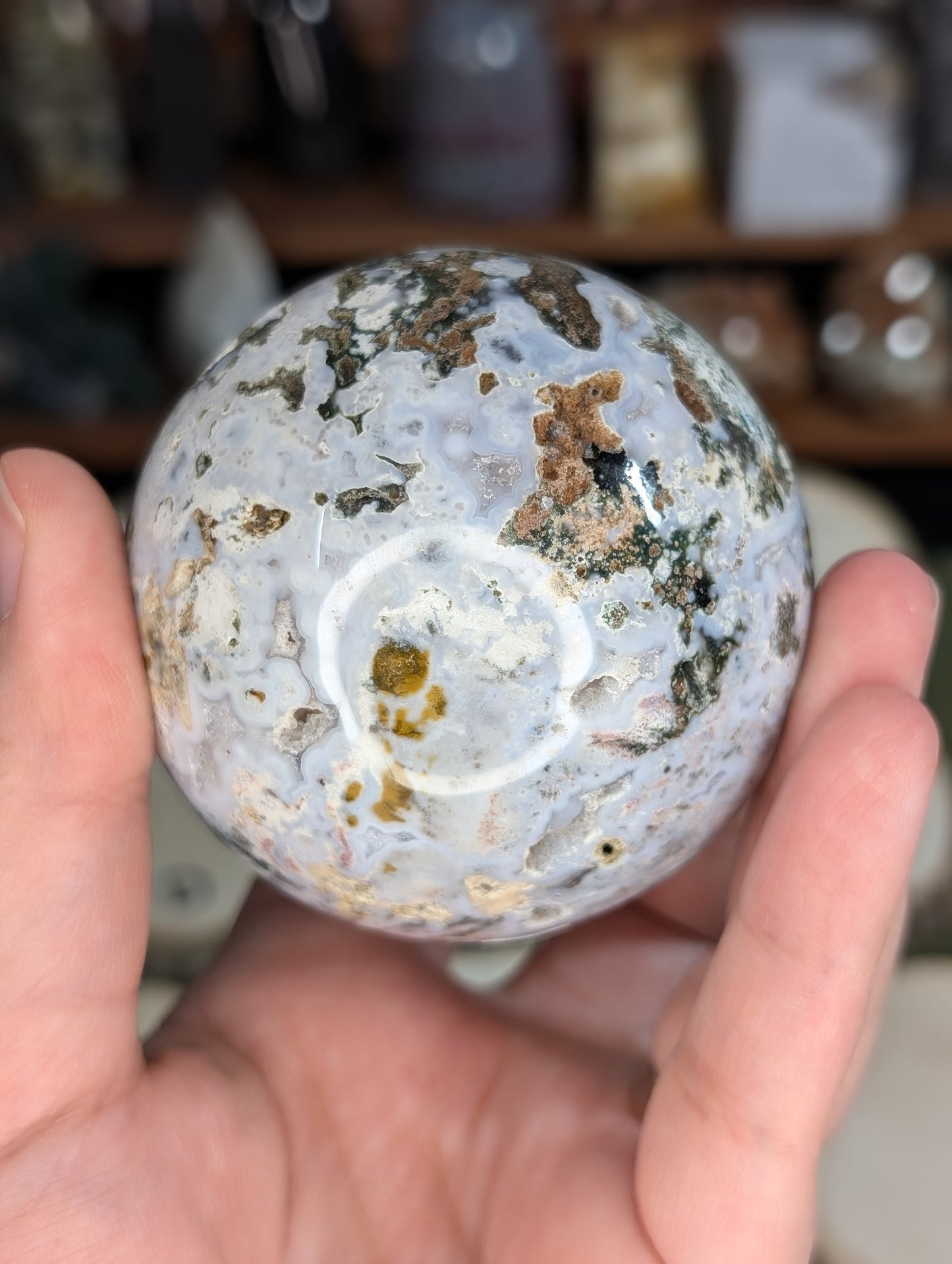 Ocean Jasper Sphere (AS83)