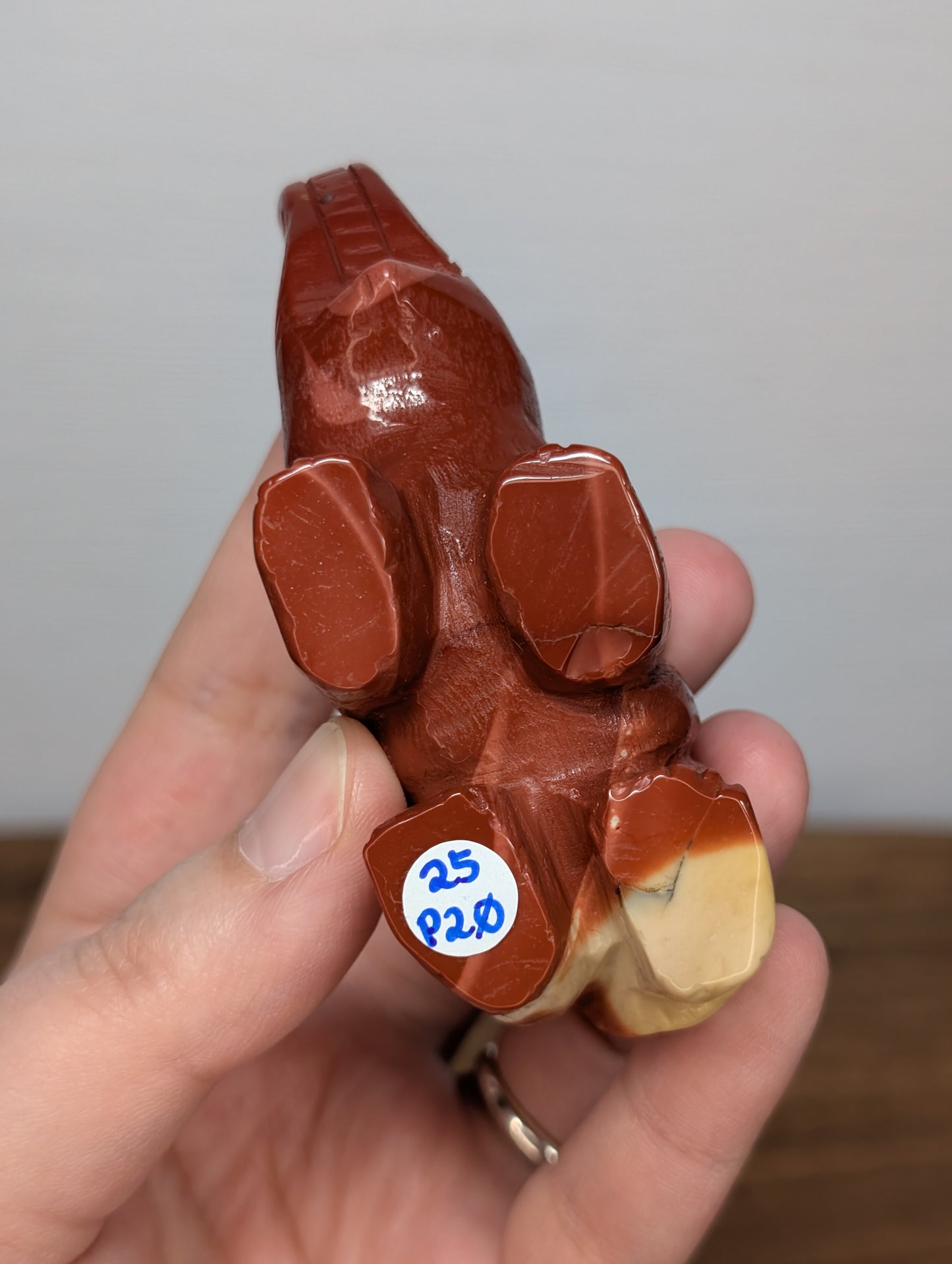 Mookaite Elephant Carving (P20)