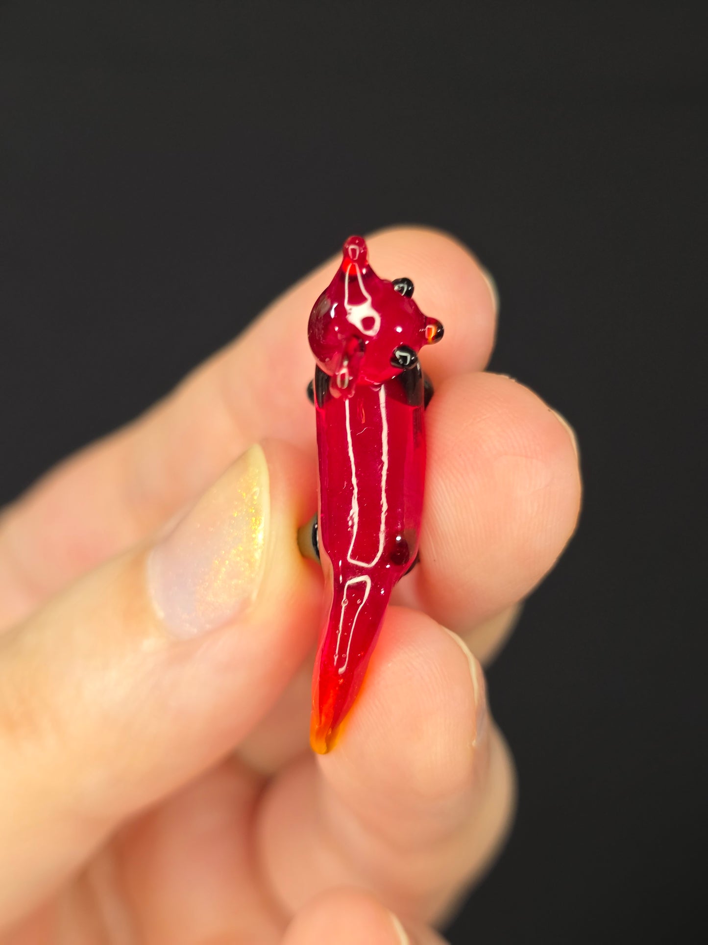 Mini Glass Fox Figurine