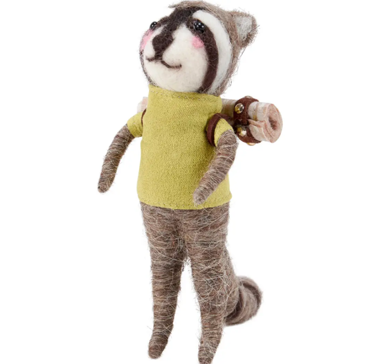 Felt Picnic Raccoon Critter