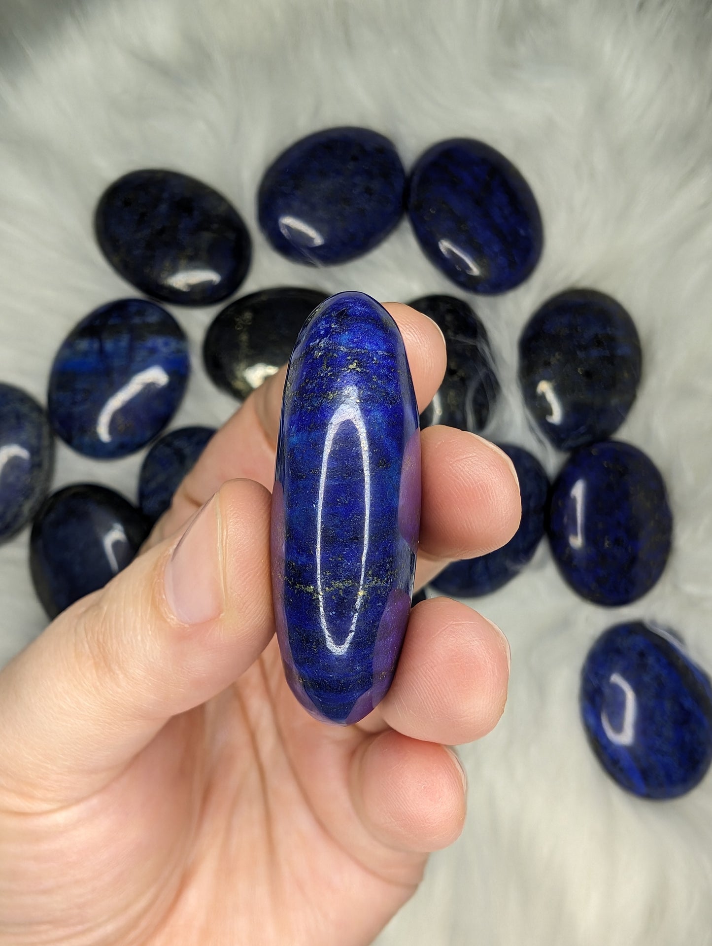 Lapis Lazuli Palm Stones