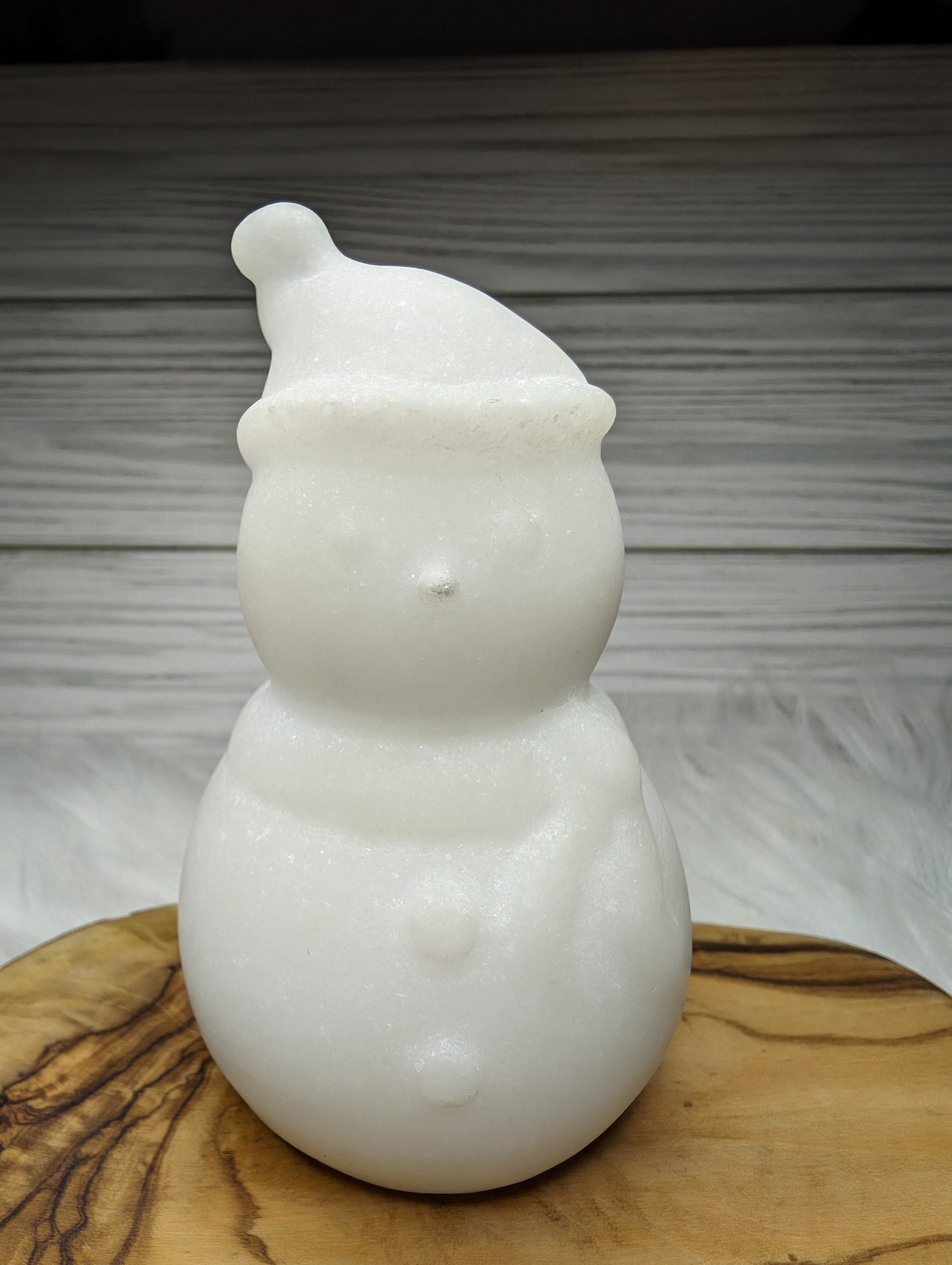 White Jade Snowman