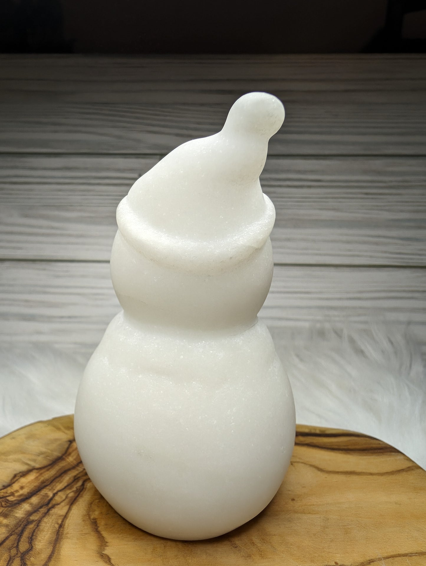 White Jade Snowman