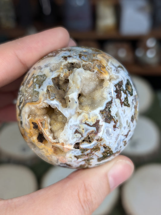 Ocean Jasper Sphere (X59)