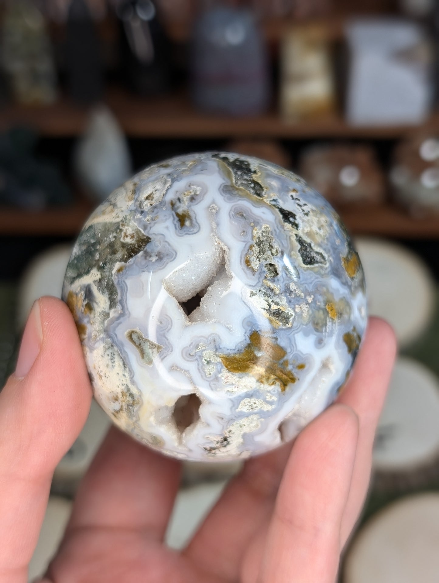Ocean Jasper Sphere (X61)