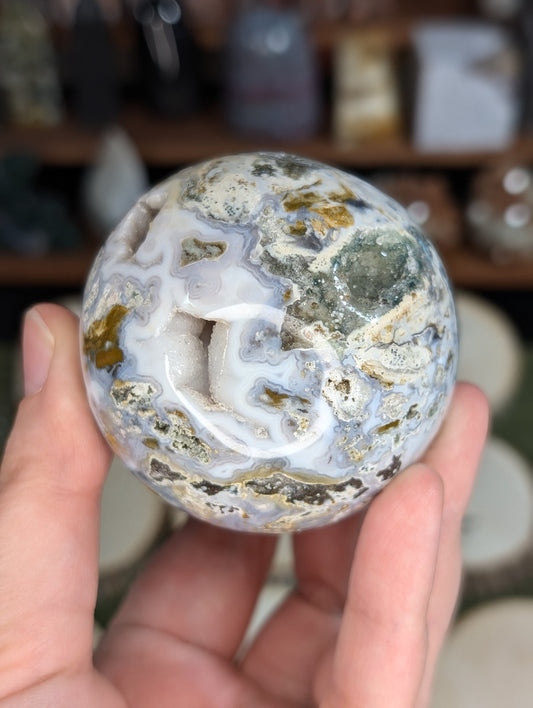 Ocean Jasper Sphere (X61)