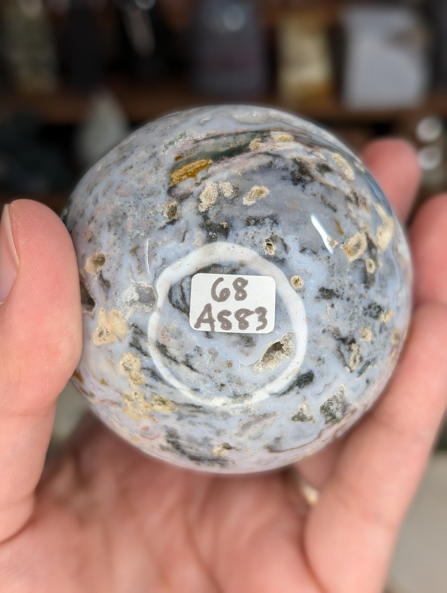 Ocean Jasper Sphere (AS83)