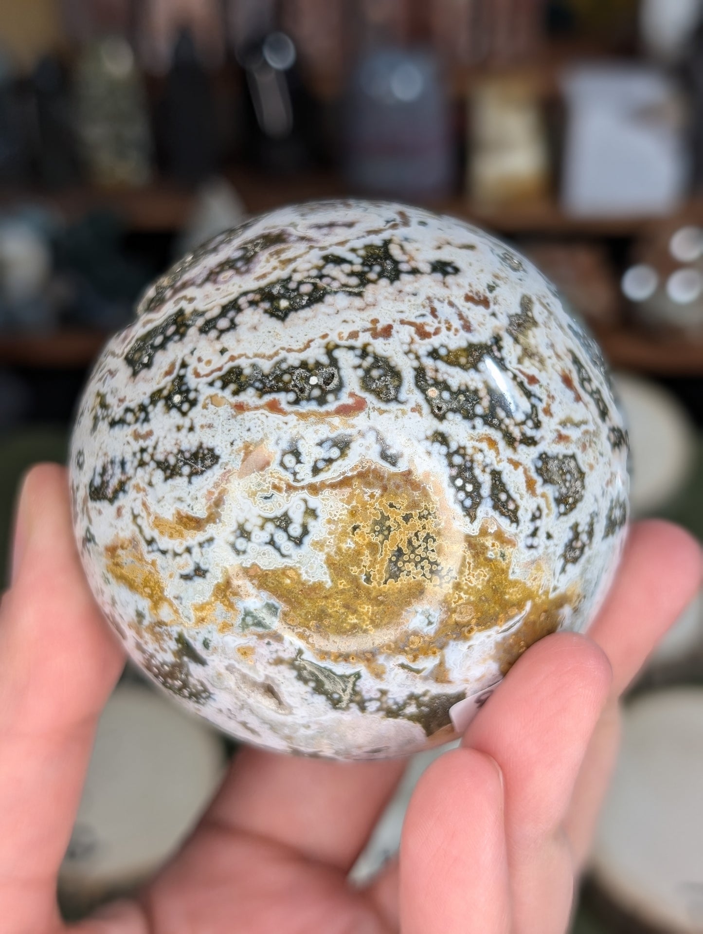 Ocean Jasper Sphere (X65)