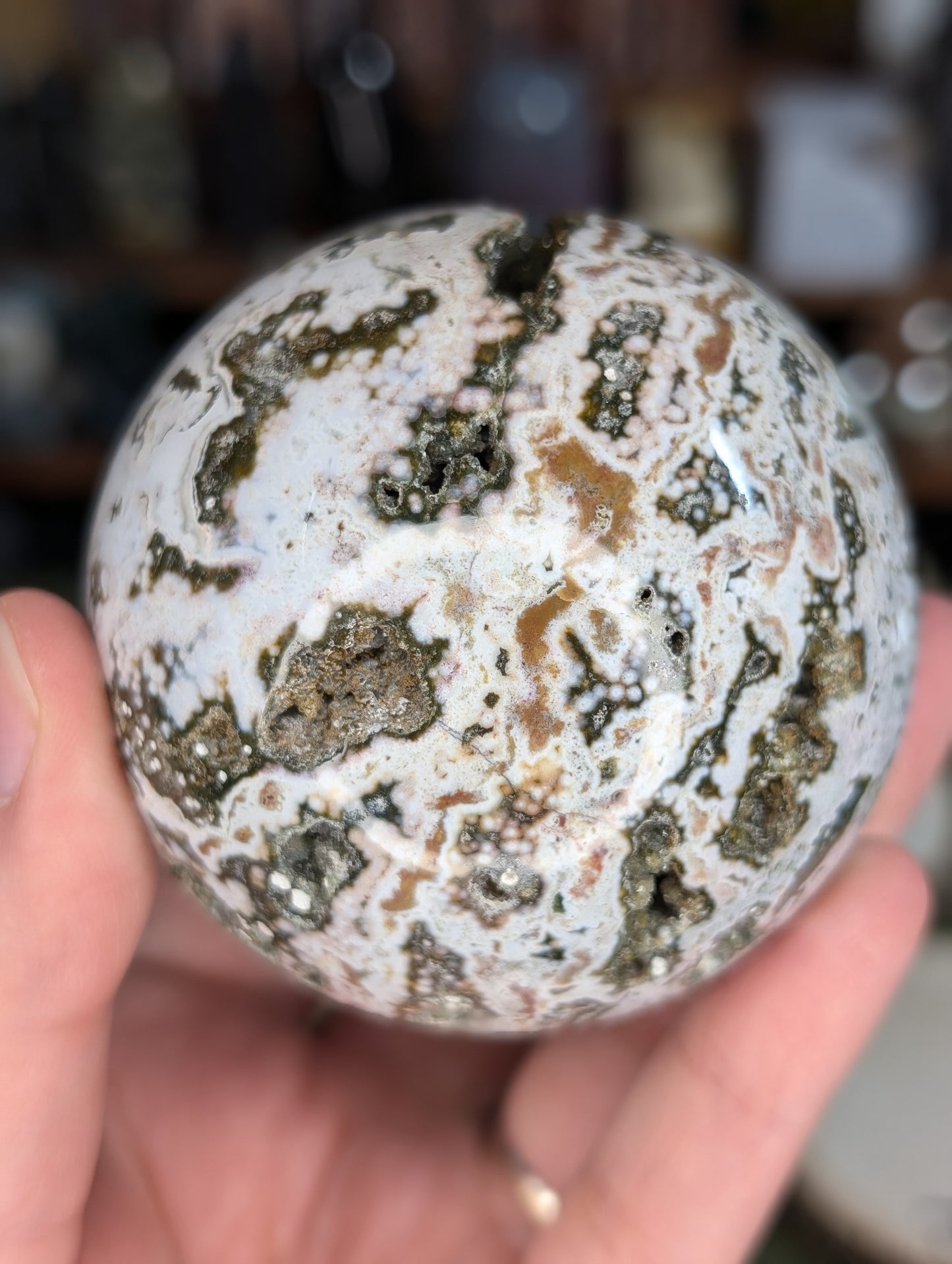 Ocean Jasper Sphere (X65)