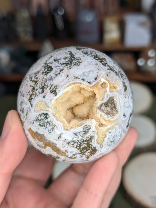 Ocean Jasper Sphere (X62)
