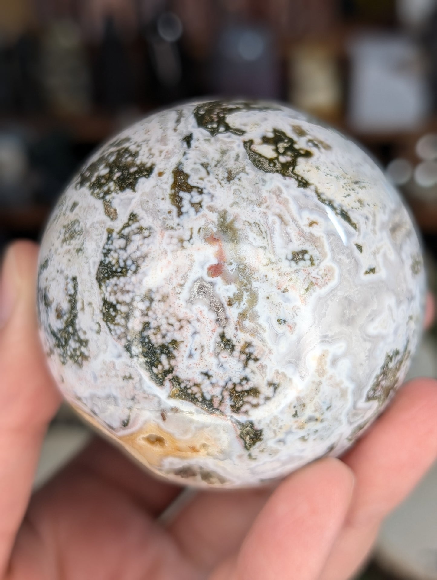 Ocean Jasper Sphere (X62)