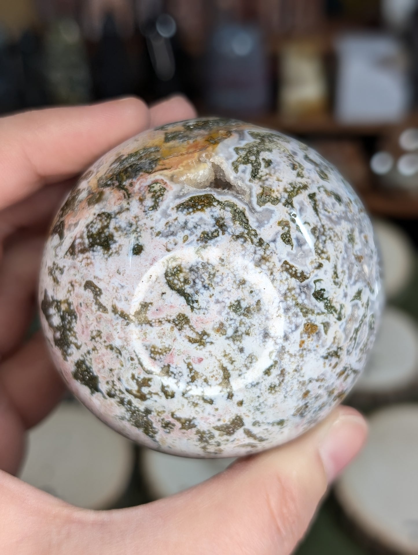 Ocean Jasper Sphere (X66)