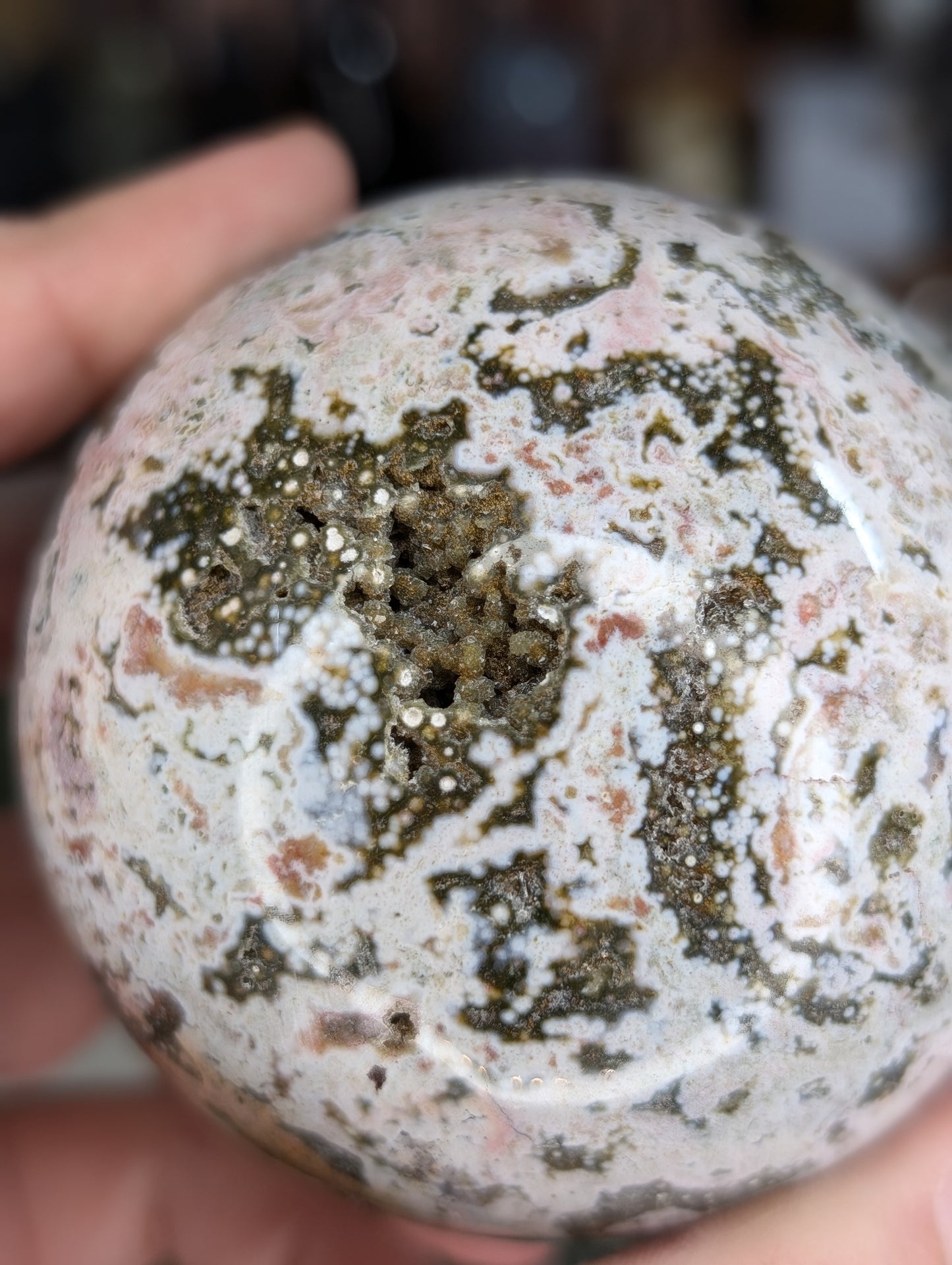 Ocean Jasper Sphere (X66)