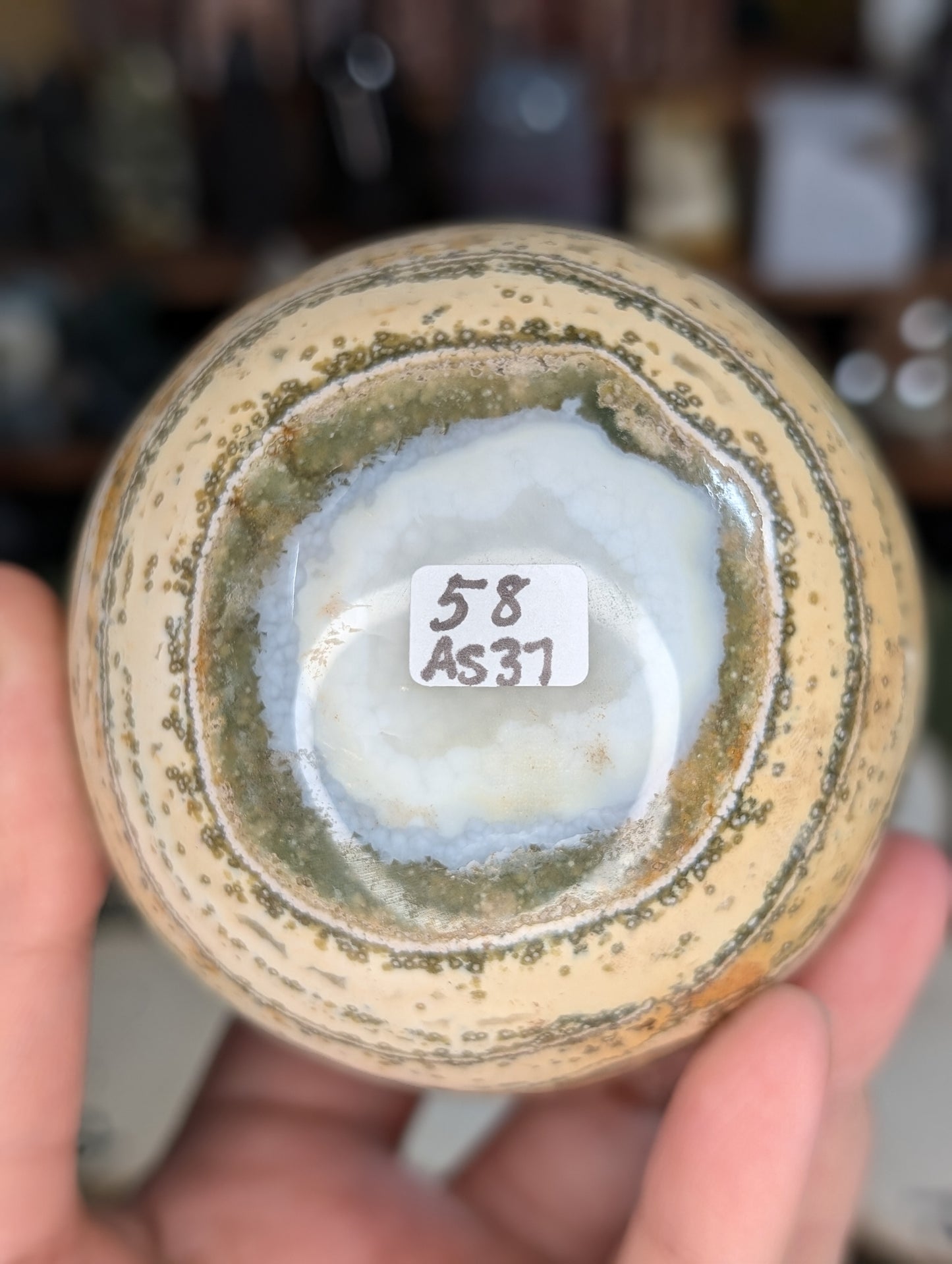 Ocean Jasper Sphere (AS37)