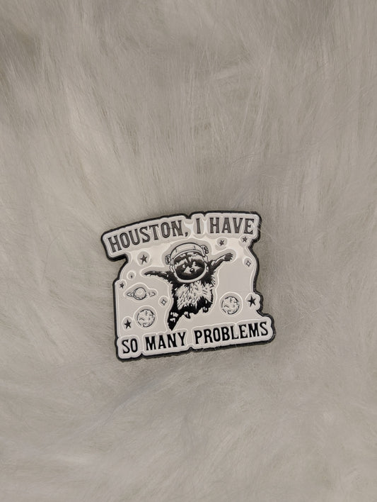 Problematic Raccoon Enamel Pin