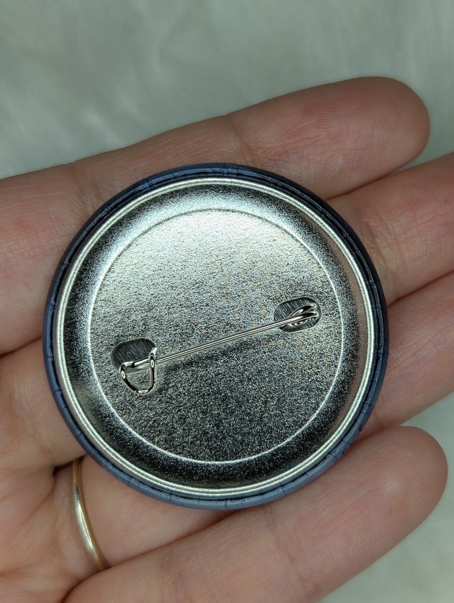 Trying My Best Raccoon Pinback Button