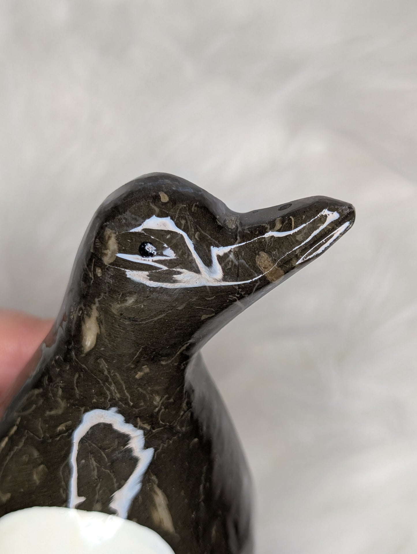 Marble Penguin Carving BX38
