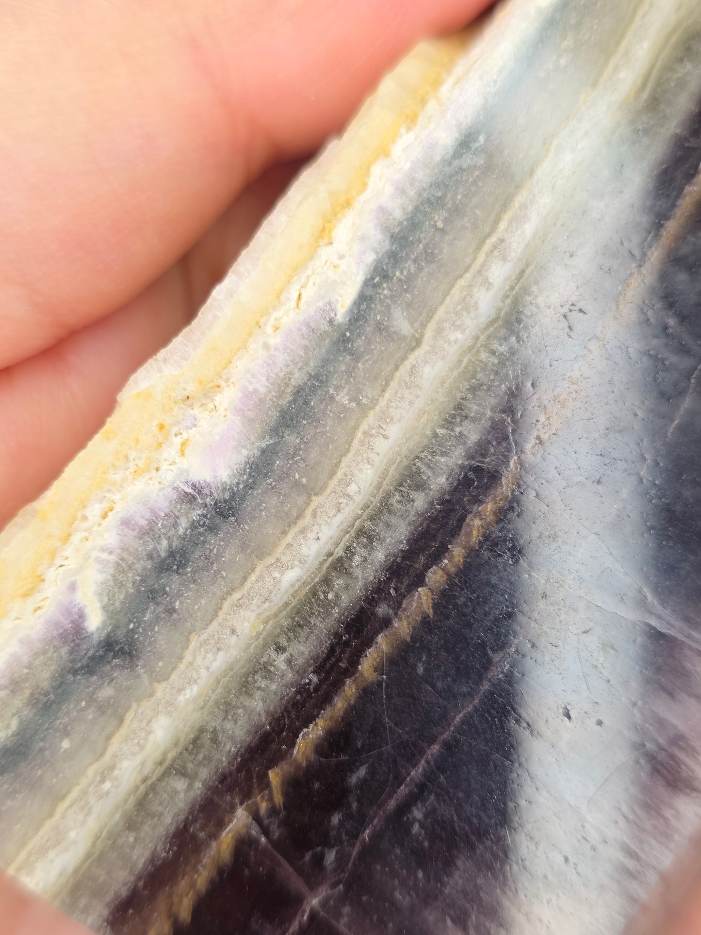 Raw Edge Fluorite Tower