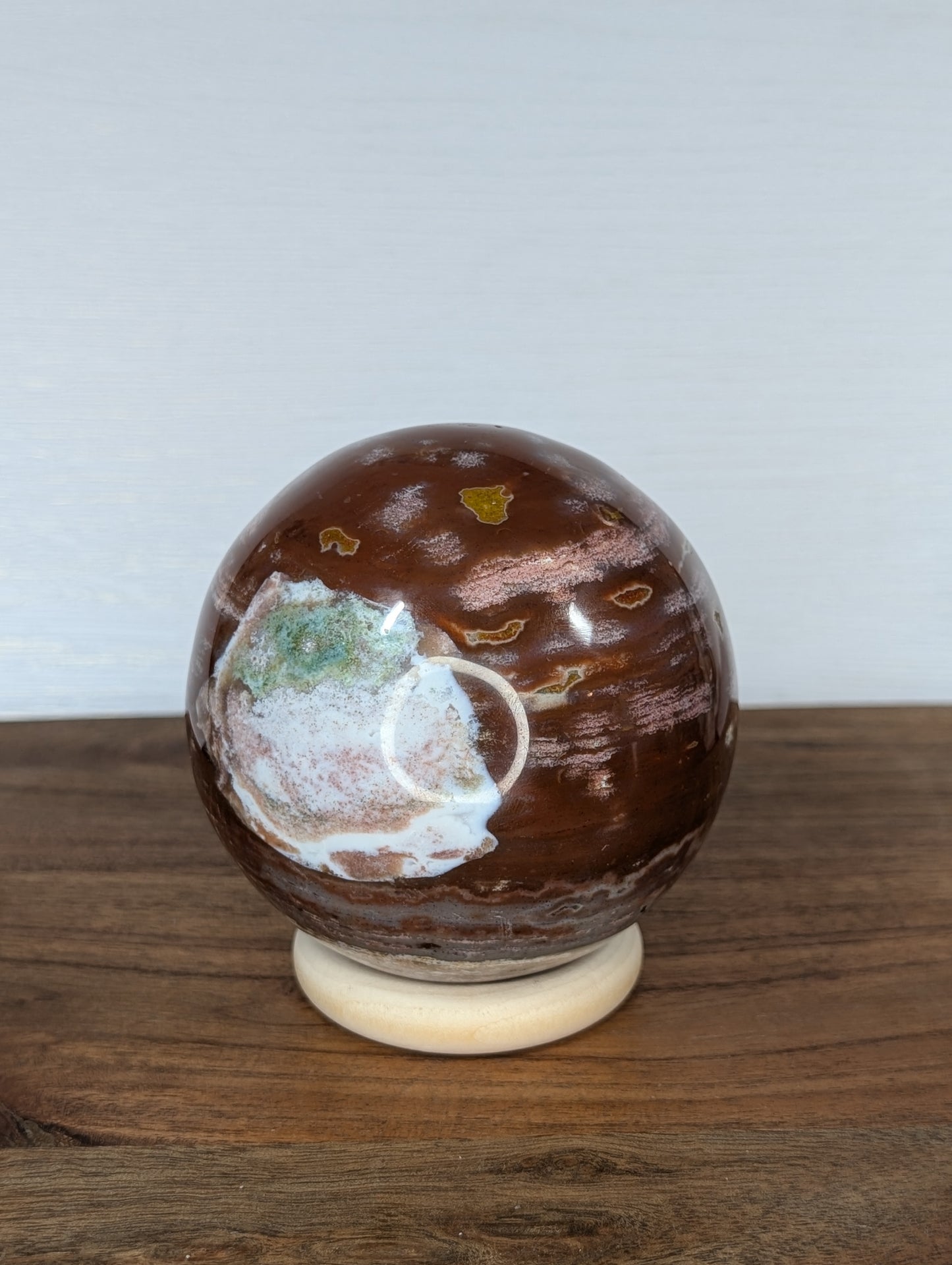 Sea Jasper Sphere (G74)
