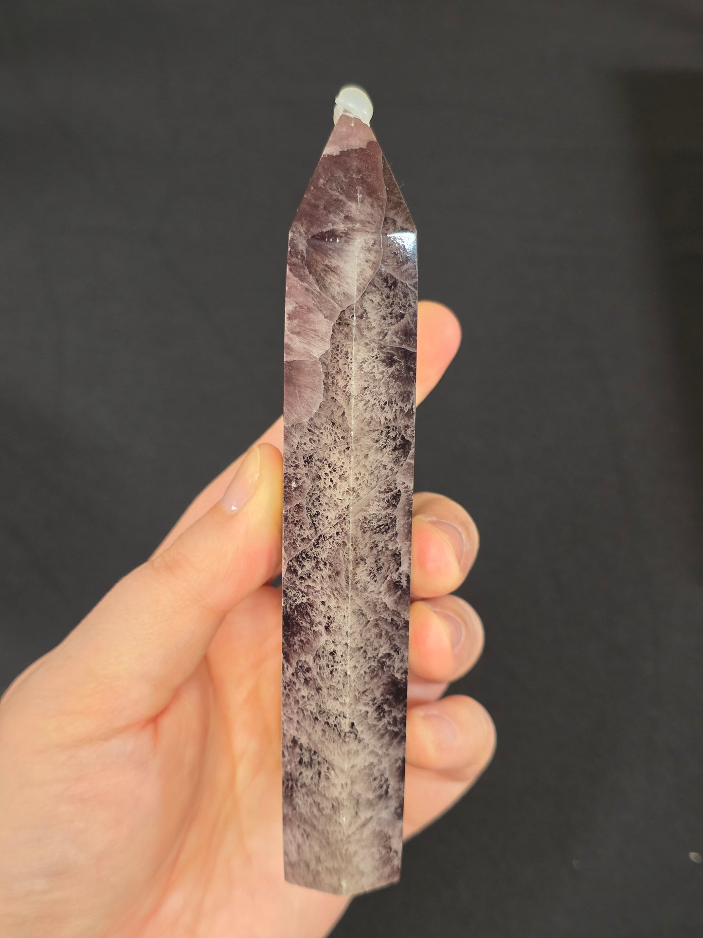 Raw Edge Fluorite Tower