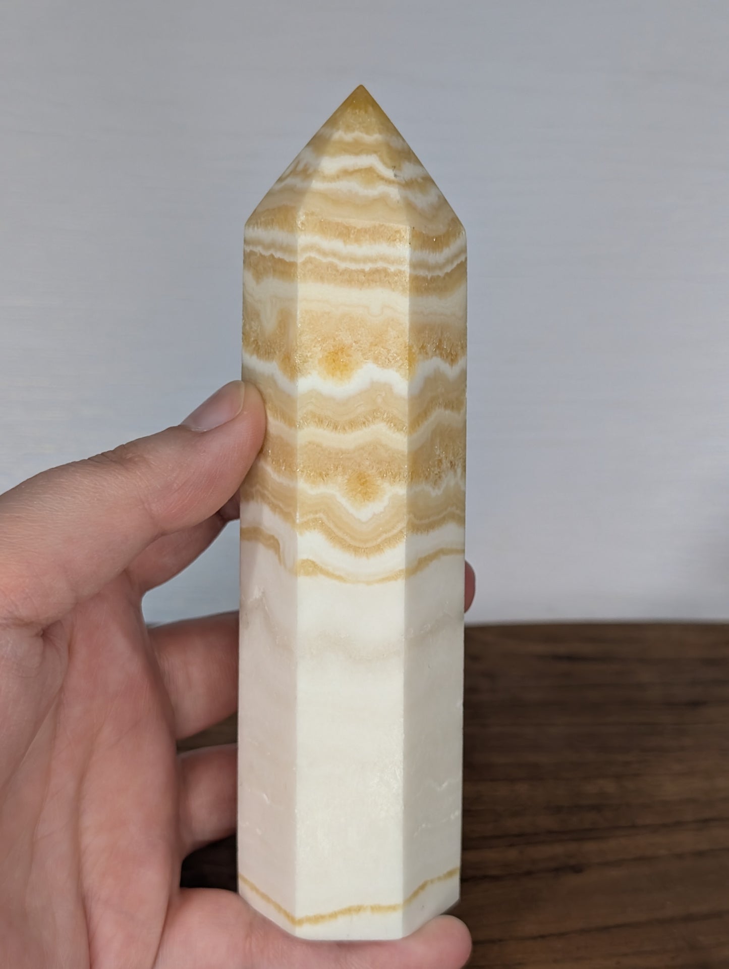 Orange Calcite Tower (AC01)