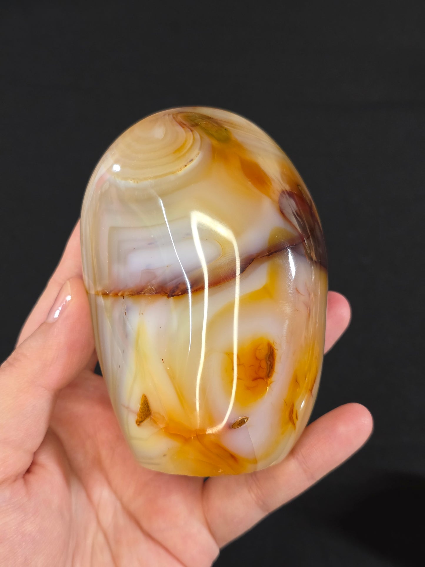 Banded Carnelian Freeform