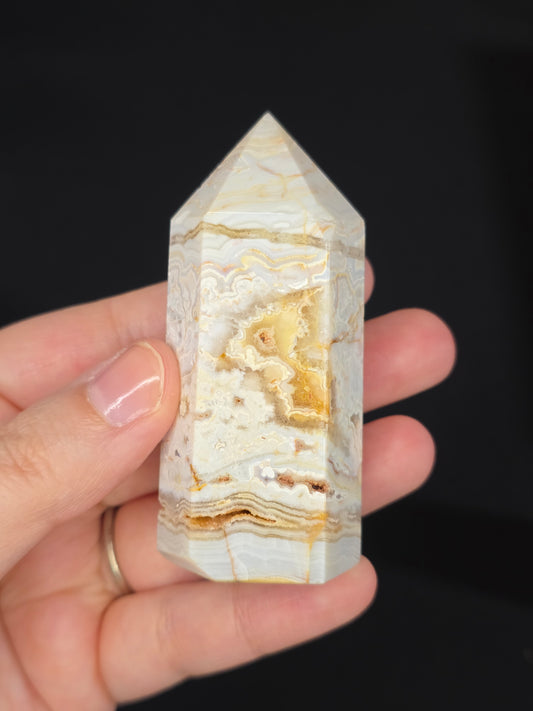Crazy Lace Agate Tower