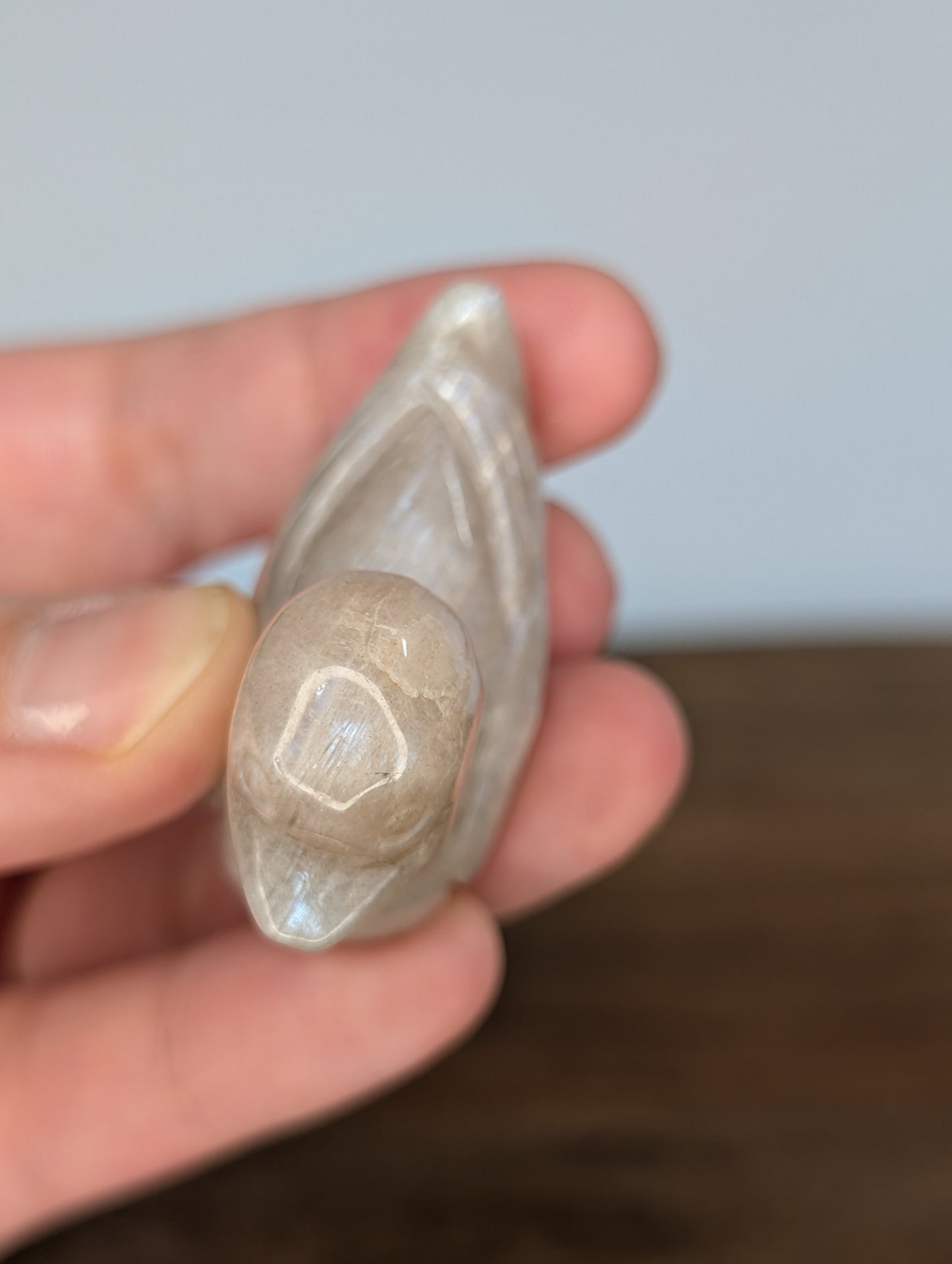 Moonstone Duck Carving (BD94)