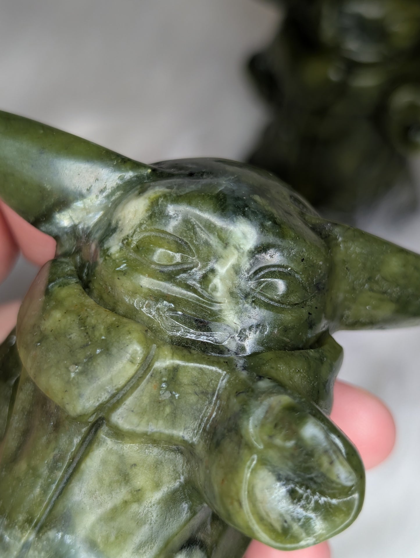 Jade The Child Carving BW41
