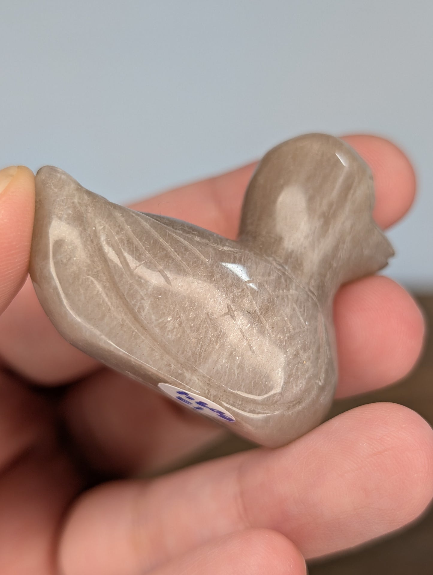 Moonstone Duck Carving (BD94)