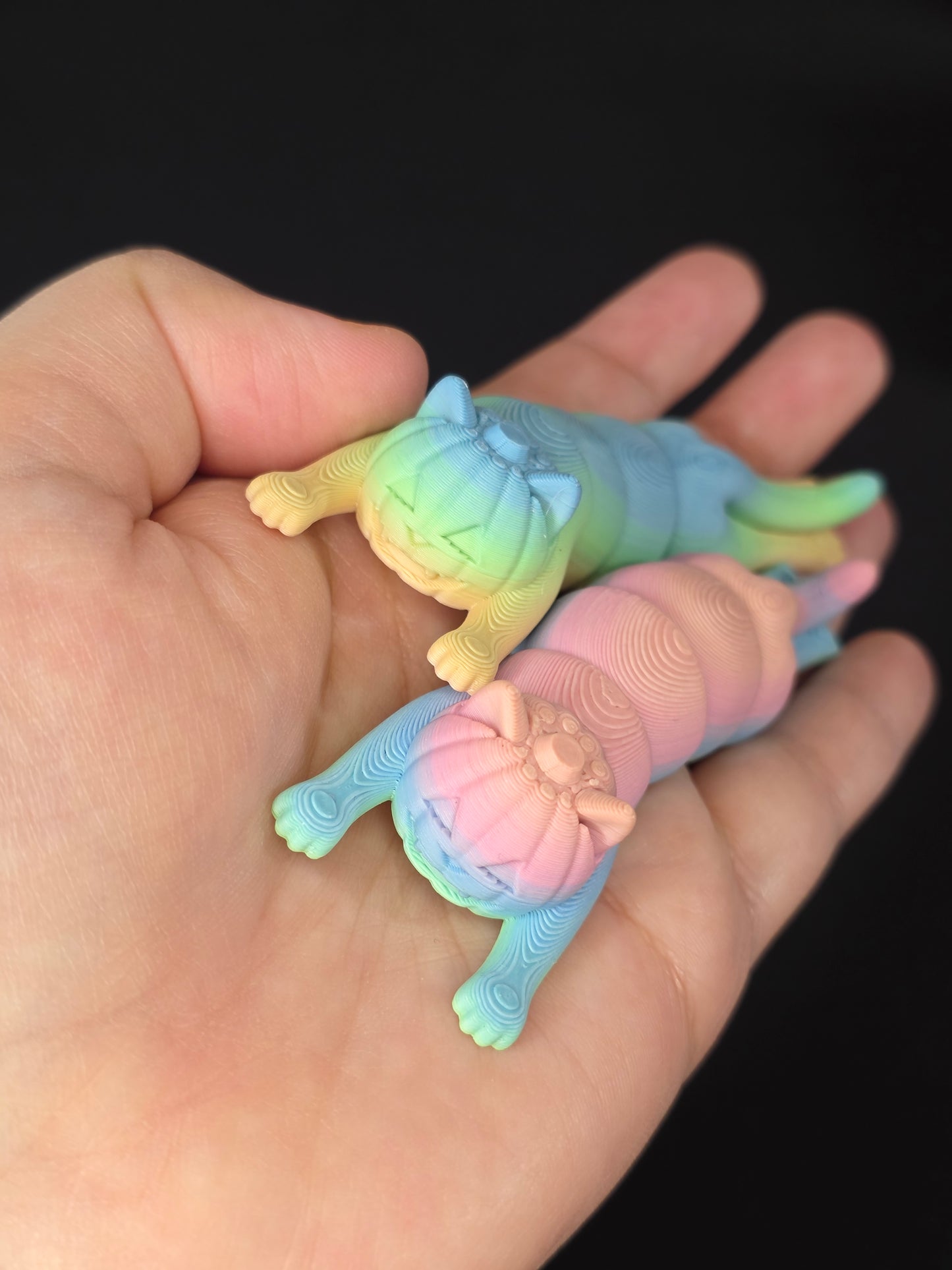 3D Printed Pumpkin Cats