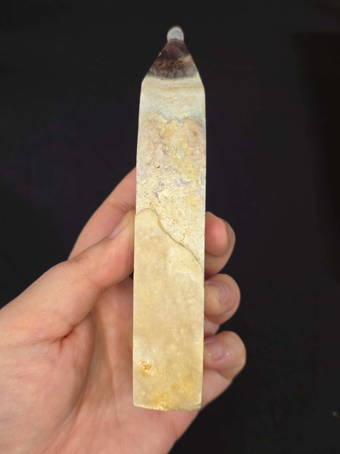 Raw Edge Fluorite Tower