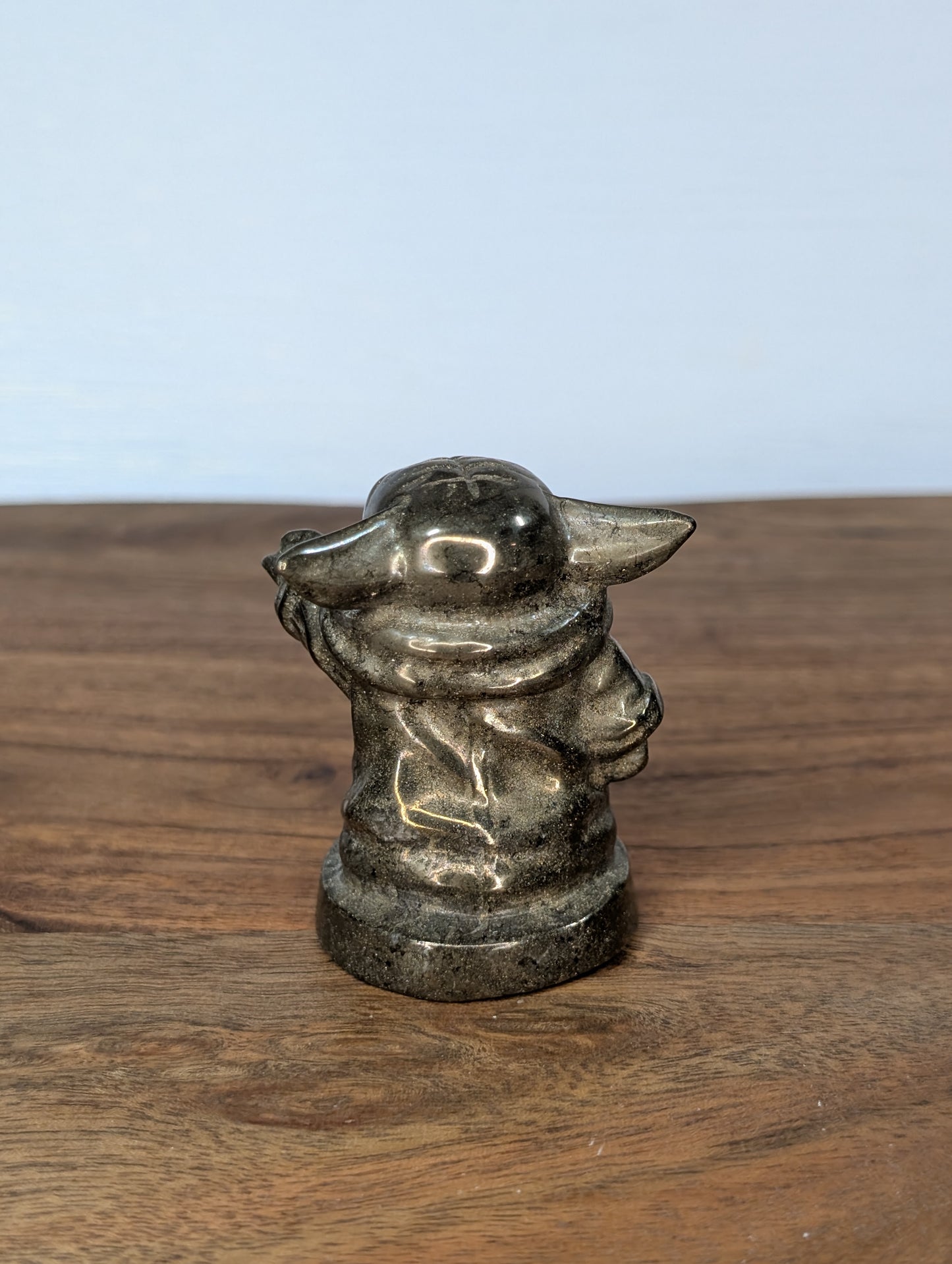 Pyrite Grogu Carving