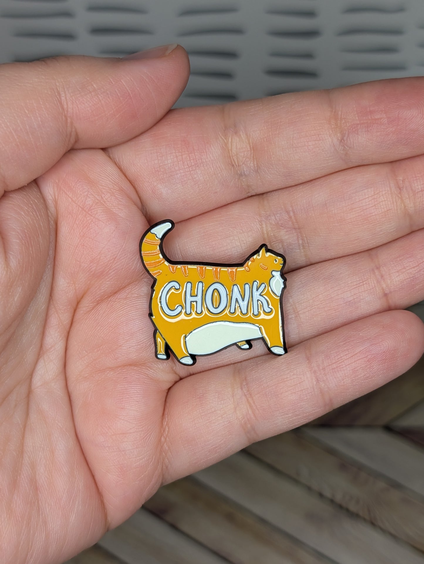 CHONK Enamel Pin