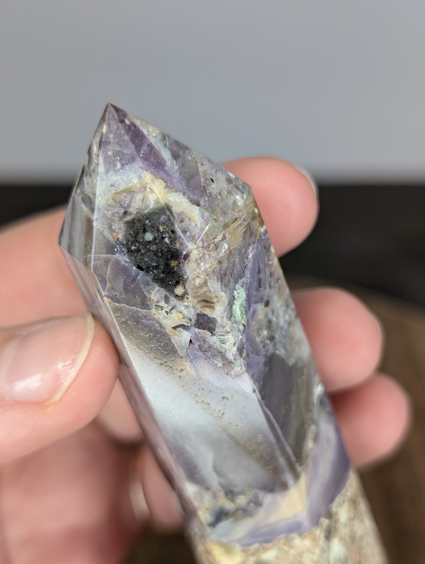 Opalized Fluorite Tower (BS19)