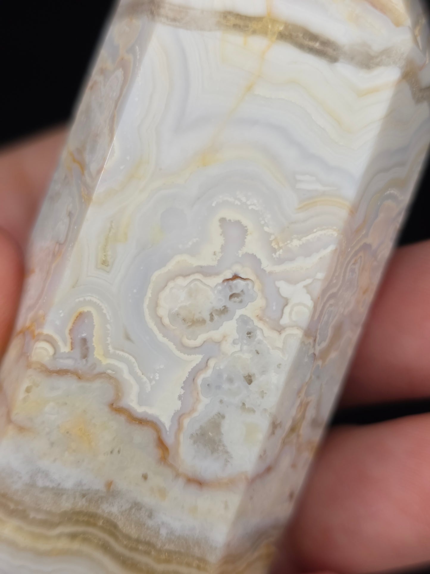 Crazy Lace Agate Tower