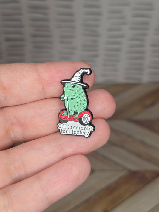 Tom Foolery Enamel Pin