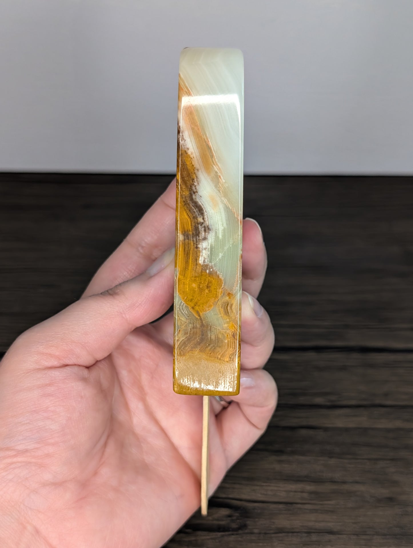 Mexican Onyx Popsicle Carving