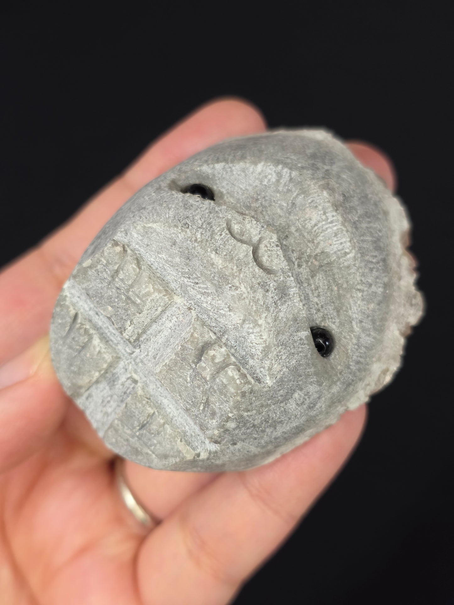 Pet Rock Hedgie Carving