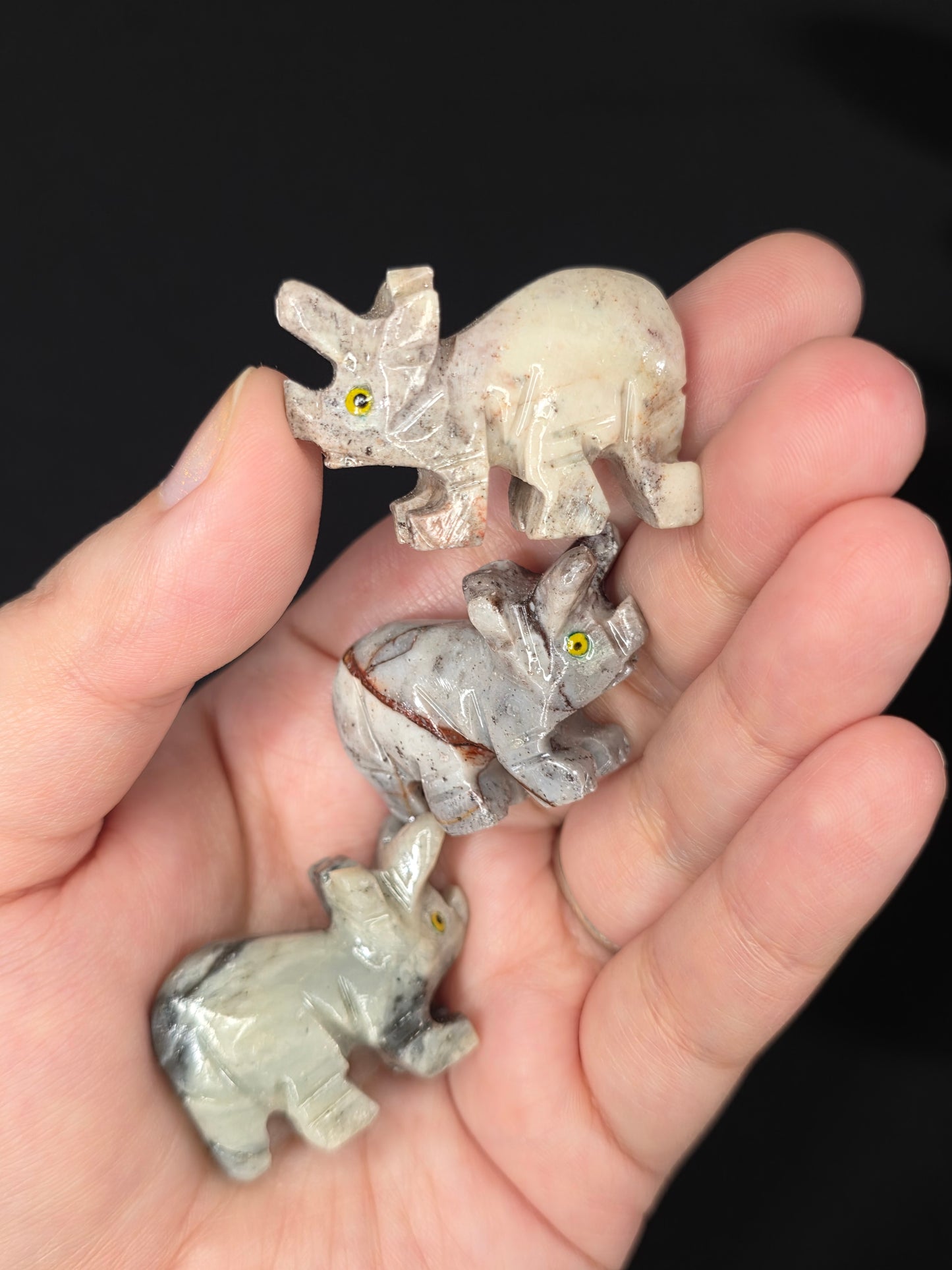 Mini Soapstone Animal Carving