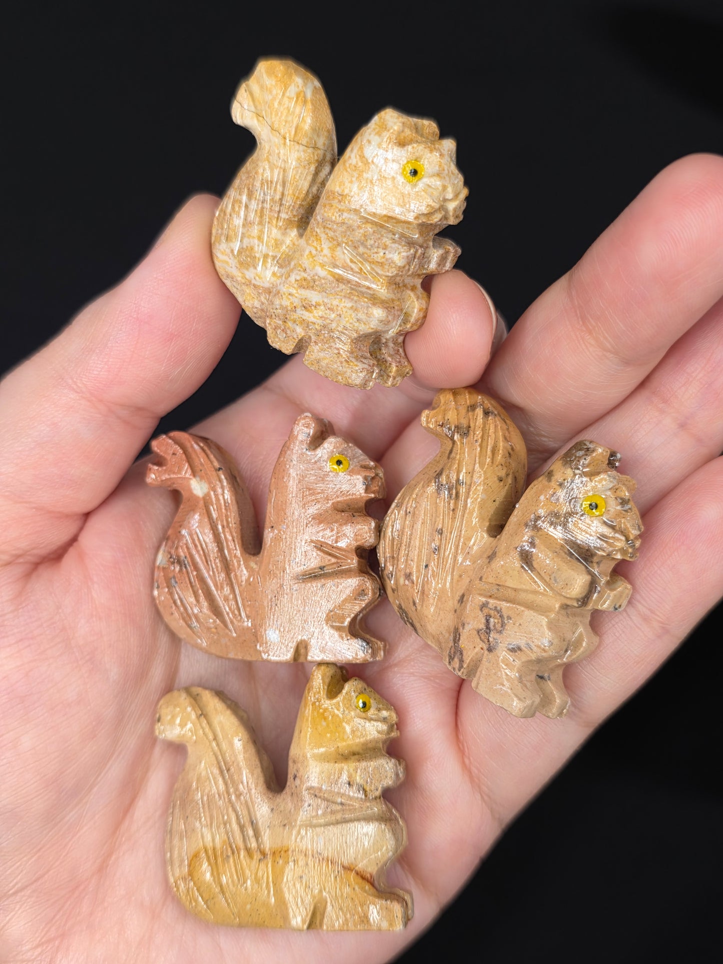 Mini Soapstone Animal Carving