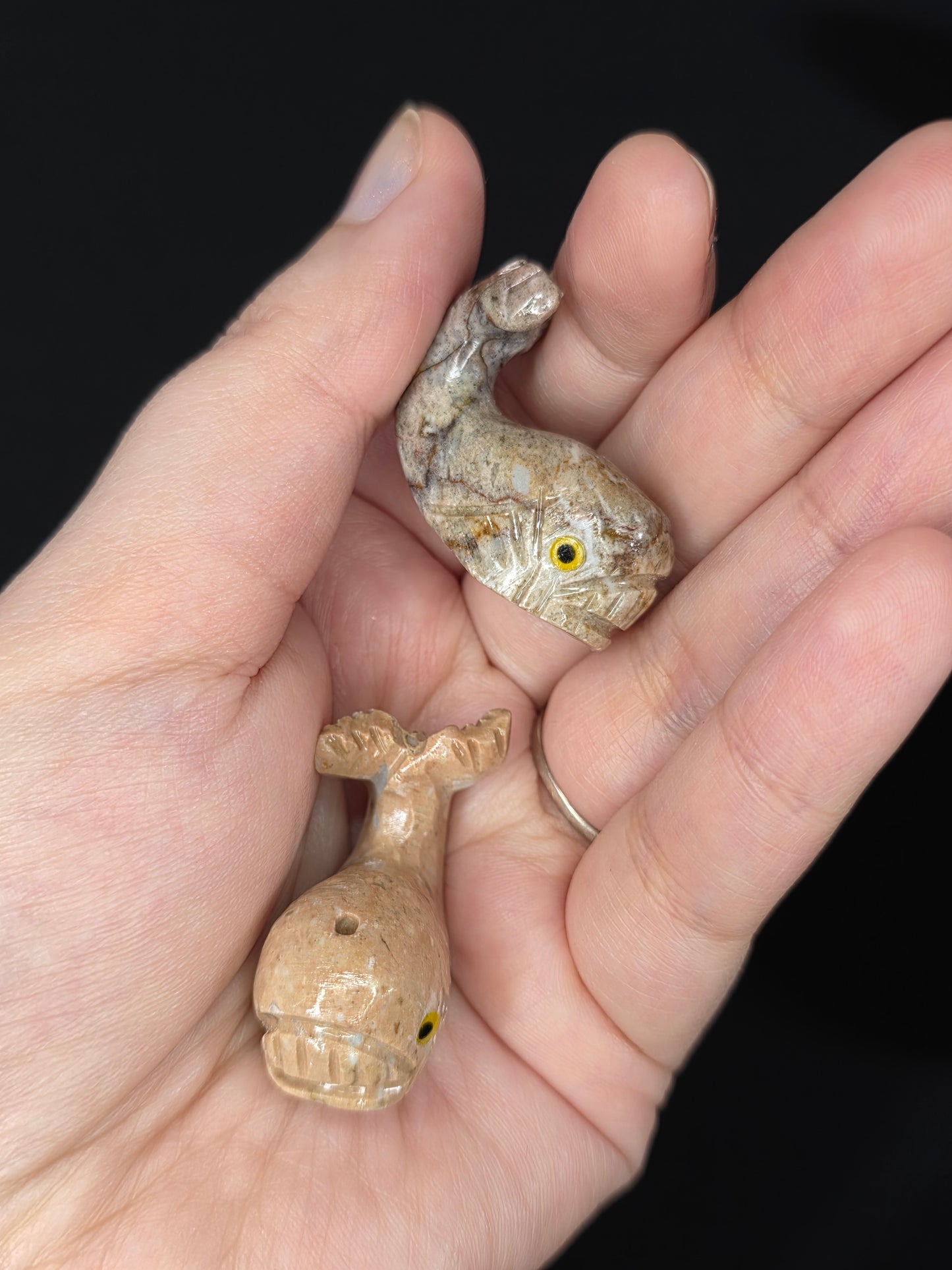 Mini Soapstone Animal Carving