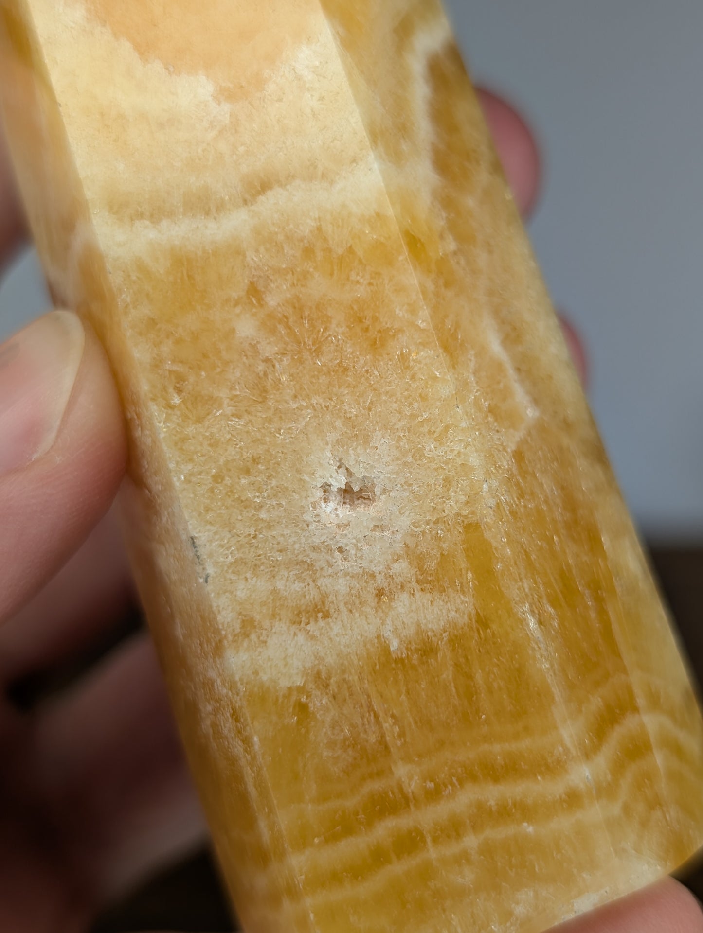 Orange Calcite Tower (AT76)