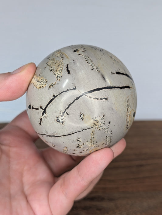 Picture Jasper Sphere (D88)