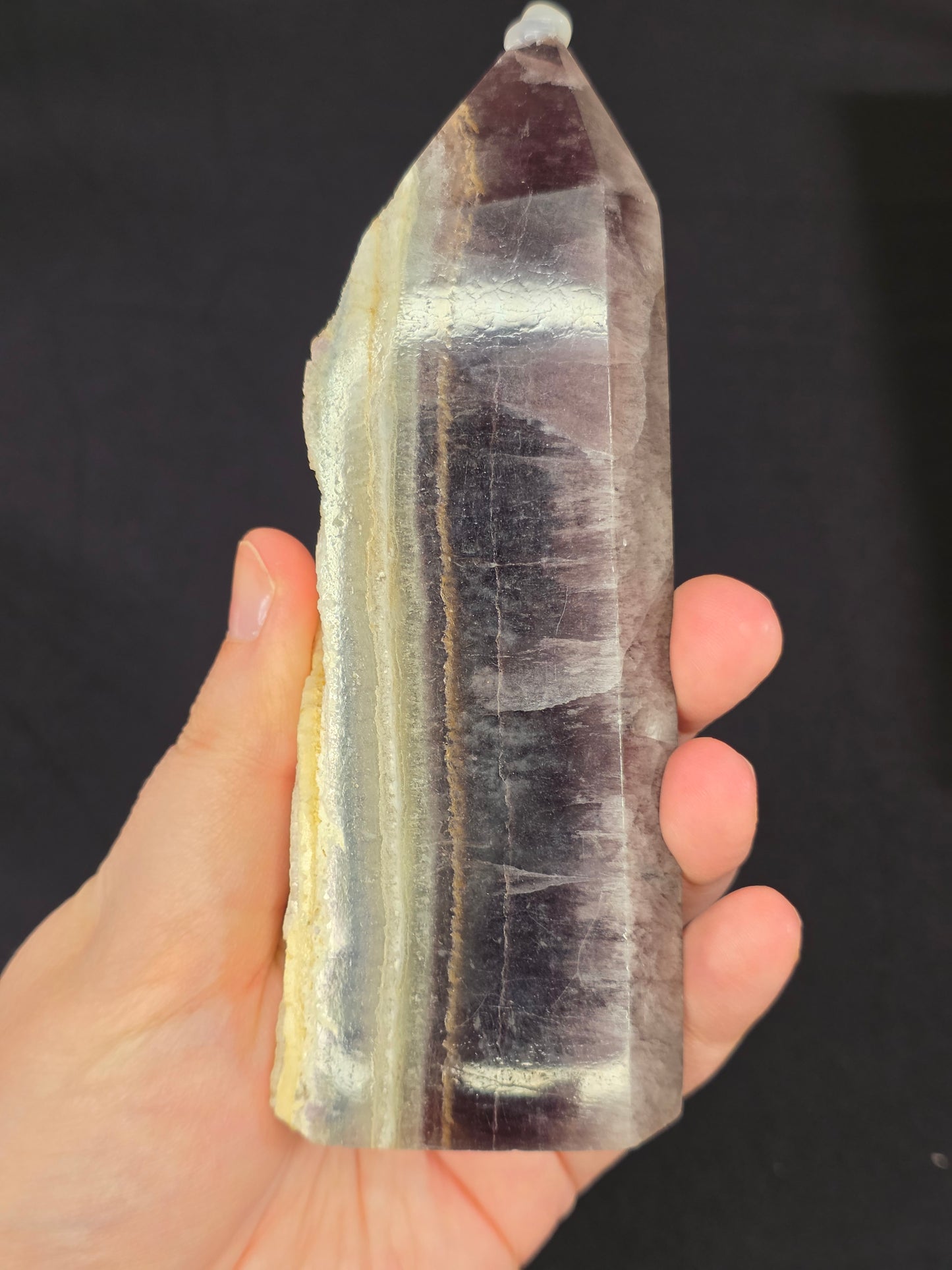Raw Edge Fluorite Tower