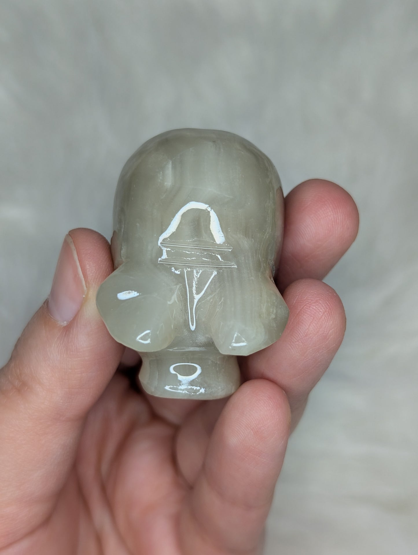 Marble Pig Carving